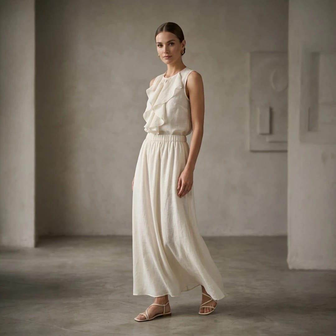Soft elegance collection look