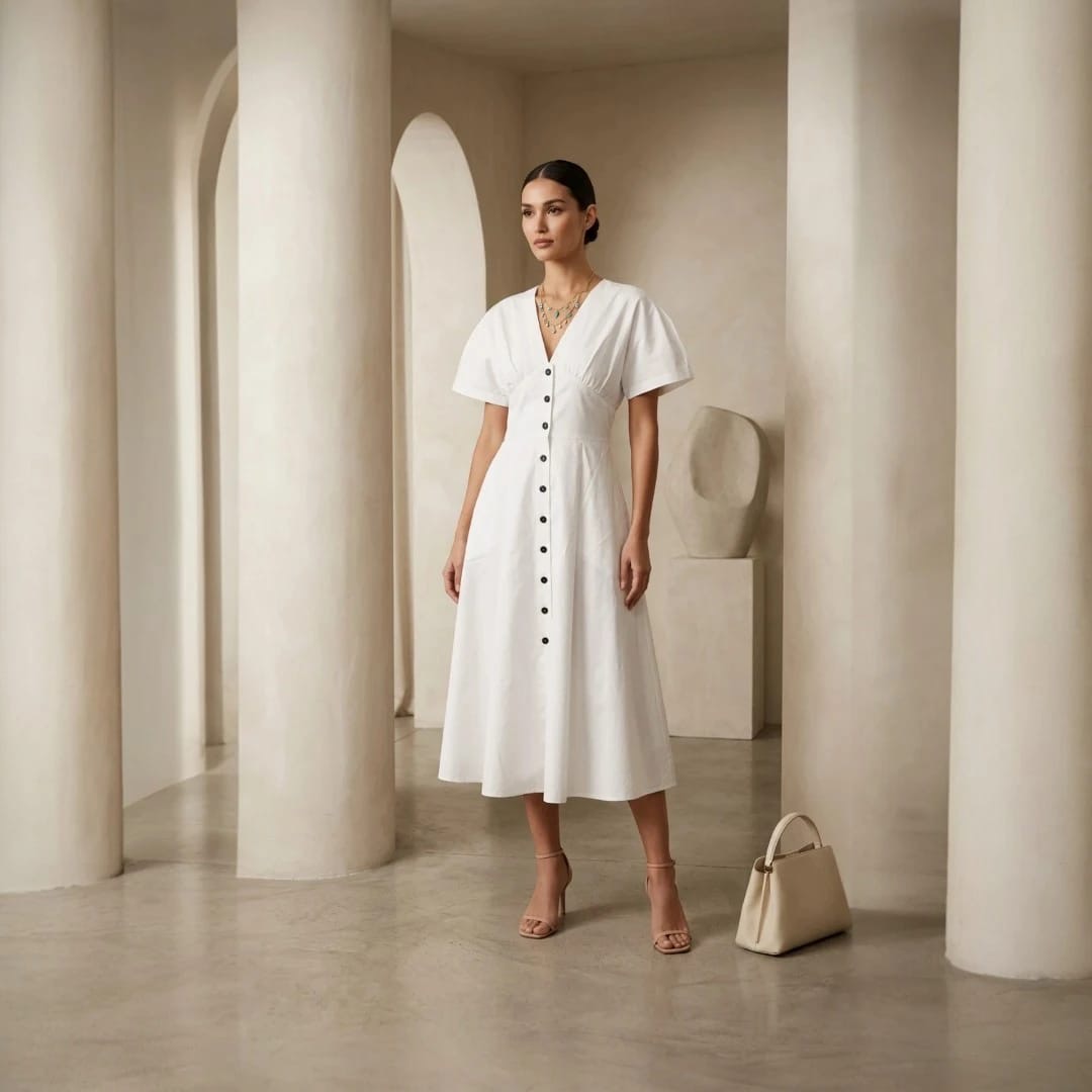 Soft elegance collection look